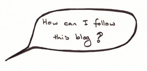 follow blog