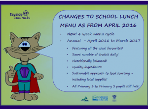 Menu Change