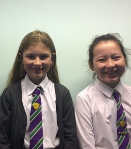Two of our new Duncan house captains