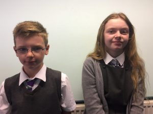 Two of our new Gray house captains