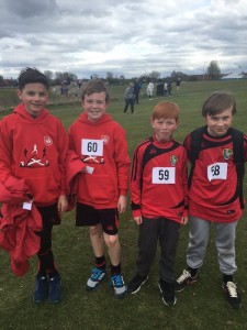 April 2016 burnside boys p7 team Cross Country Championships