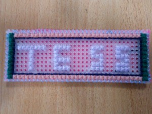 Cross stitch tess
